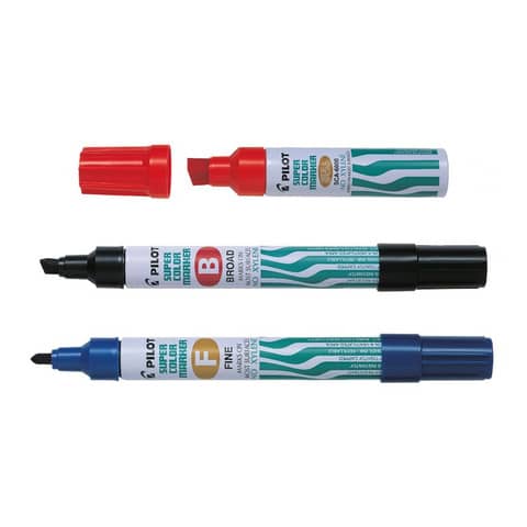 Marcatore punta tonda Pilot SCA 1,0 mm blu 002410